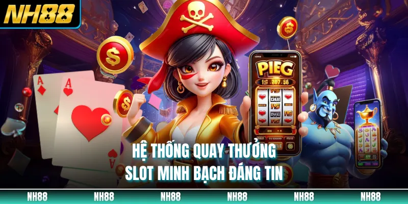 Hệ thống quay thưởng slot minh bạch đáng tin 